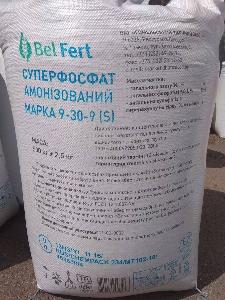 Суперфосфат амонізований марки NP 9:30+9S -1000кг