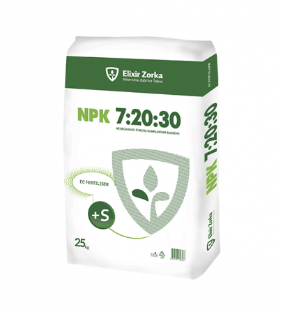 NPK7\20\30+2S- 1000кг